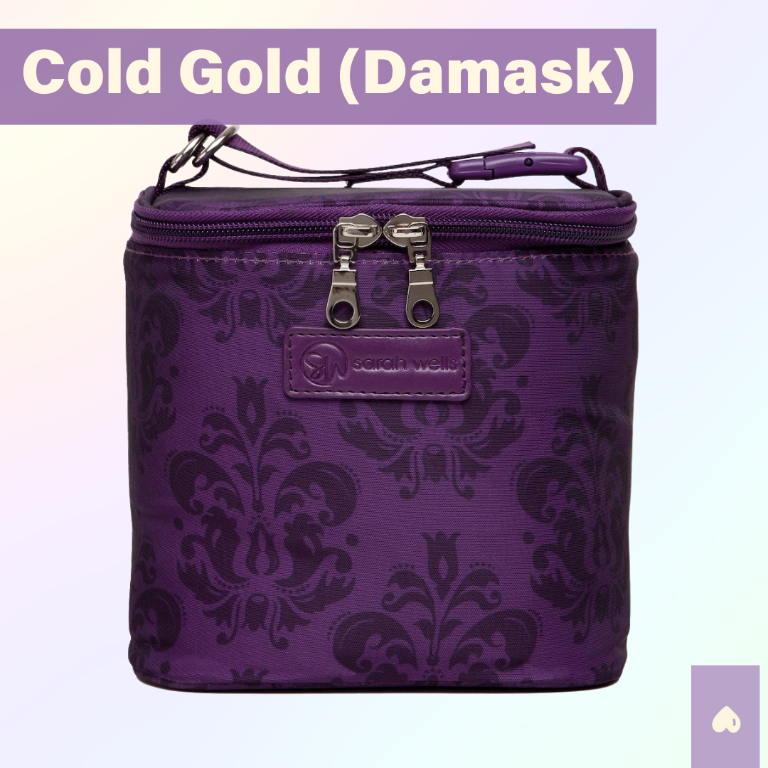 Hielera Cold Gold (Damask)