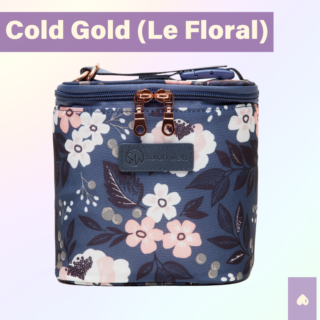 Hielera Cold Gold (Le Floral)